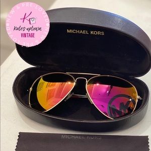 (SOLD) Michael Kors -Reagan Aviator Glasses